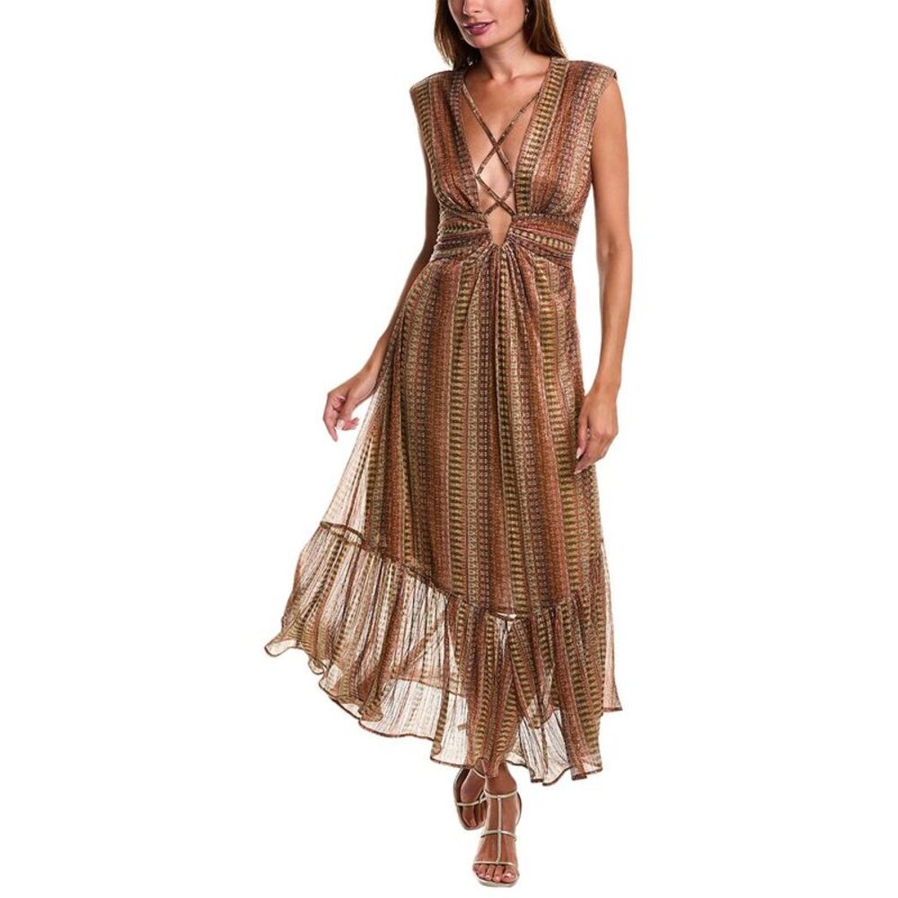 brown dress off the shoulder Winter Goddess Off Shoulder Long Sleeve Maxi Dress Brown